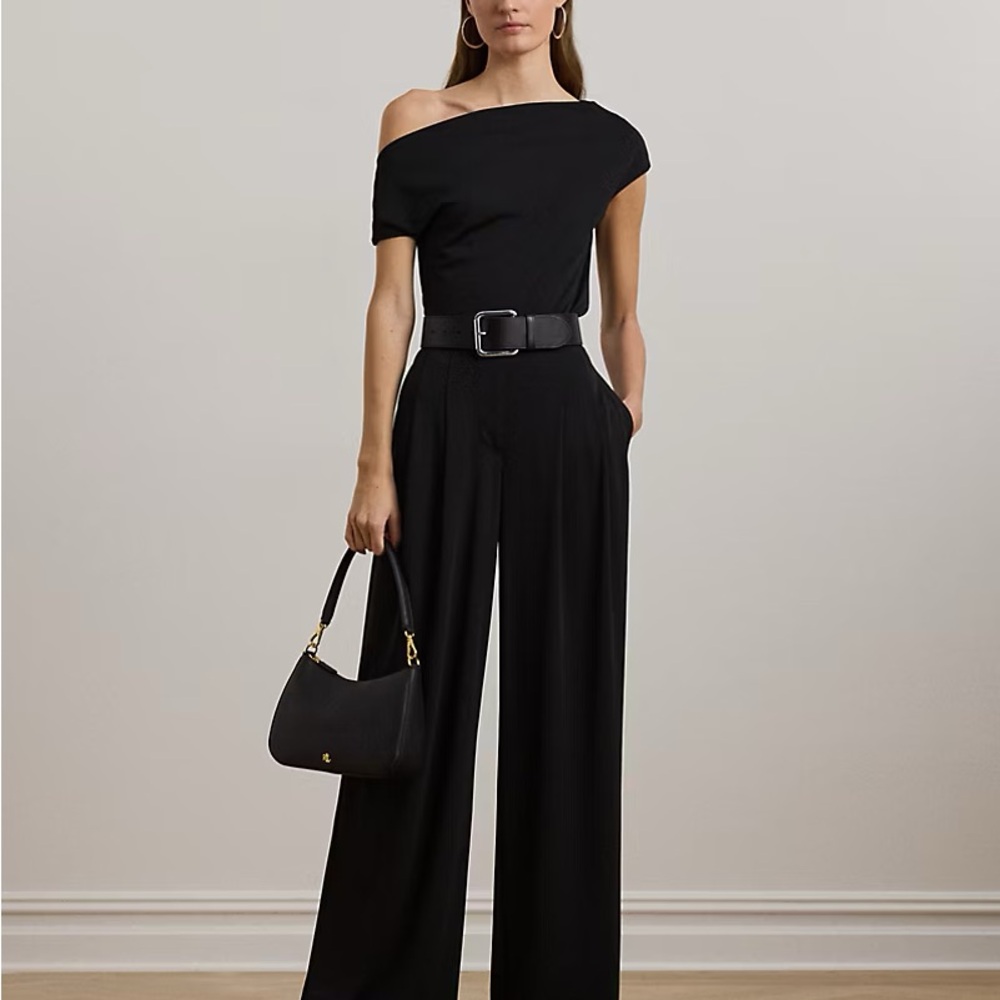 Ralph Lauren pleated black pants